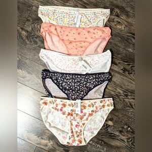 La Vie en Rose Women's Cotton Panties Size Large - New